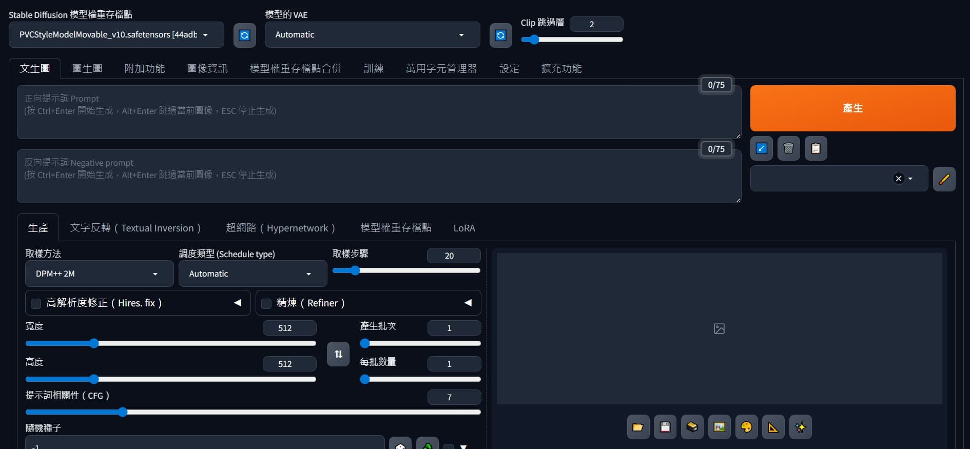 Stable Diffusion 示意圖
